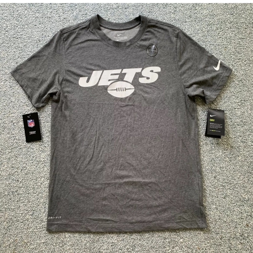 Nike Dri-Fit New York Jets Mens T-Shirt NFL Team